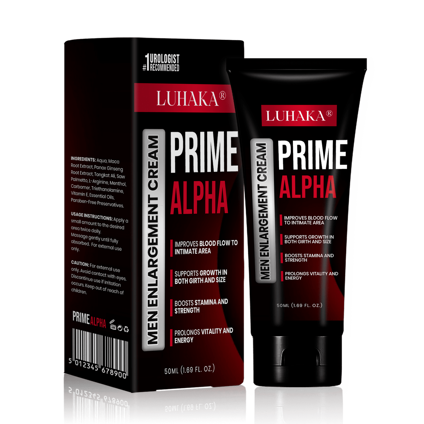 LUHAKA Prime Alpha Men Max Cream 1