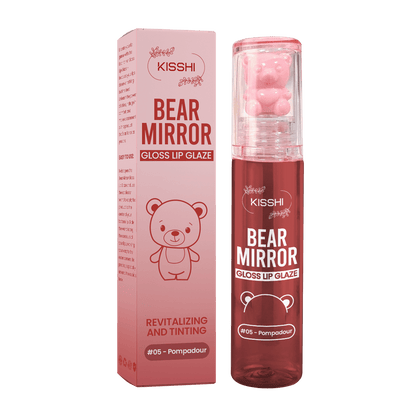 KISSHI™ Bear Mirror Gloss Lip Glaze