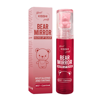 KISSHI™ Bear Mirror Gloss Lip Glaze