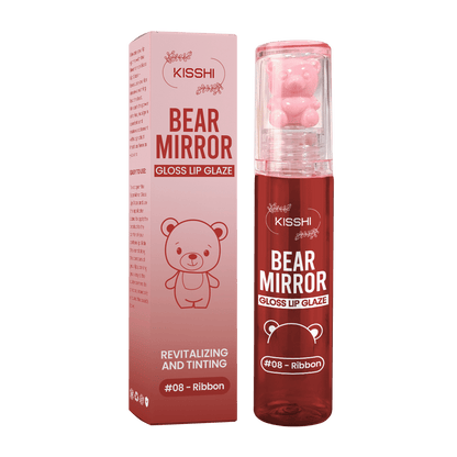 KISSHI™ Bear Mirror Gloss Lip Glaze